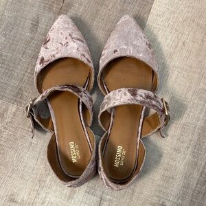 Mossimo Supply Co. Women's Blush Velvet Flats